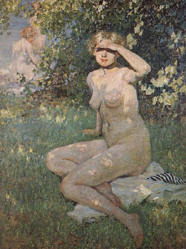 E.Phillips Fox The Bathers China oil painting art
